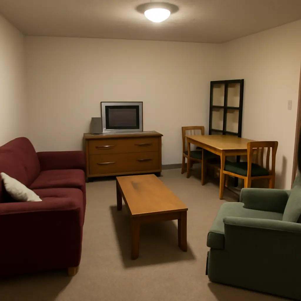 Комната с проблемной планировкой и неподходящей мебелью